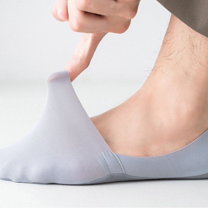 Gladde zijden sokken: Antislipcomfort voor uw voeten
