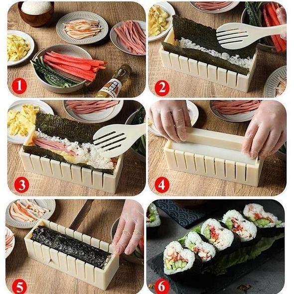 Sushi-sett: Lag sushi enkelt hjemme