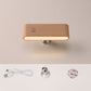 Massief houten bureaulamp met magnetische oplading 