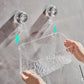 Scaffale a muro pratico senza foratura per il bagno 